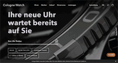 Desktop Screenshot of colognewatch.de