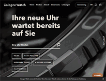 Tablet Screenshot of colognewatch.de